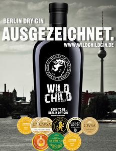 WILD CHILD - BERLIN DRY GIN 0,7l
