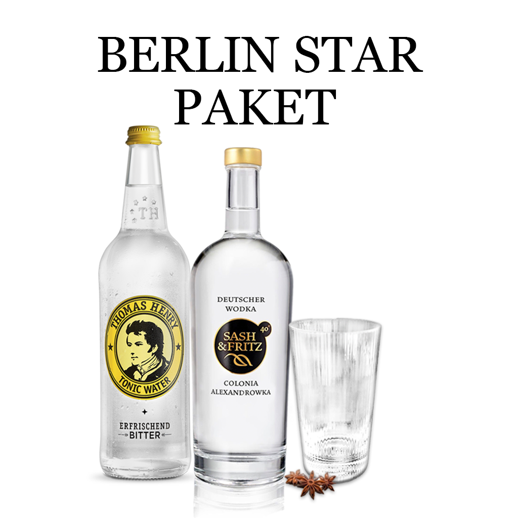 Sash & Fritz - Deutscher Wodka - Berlin Star